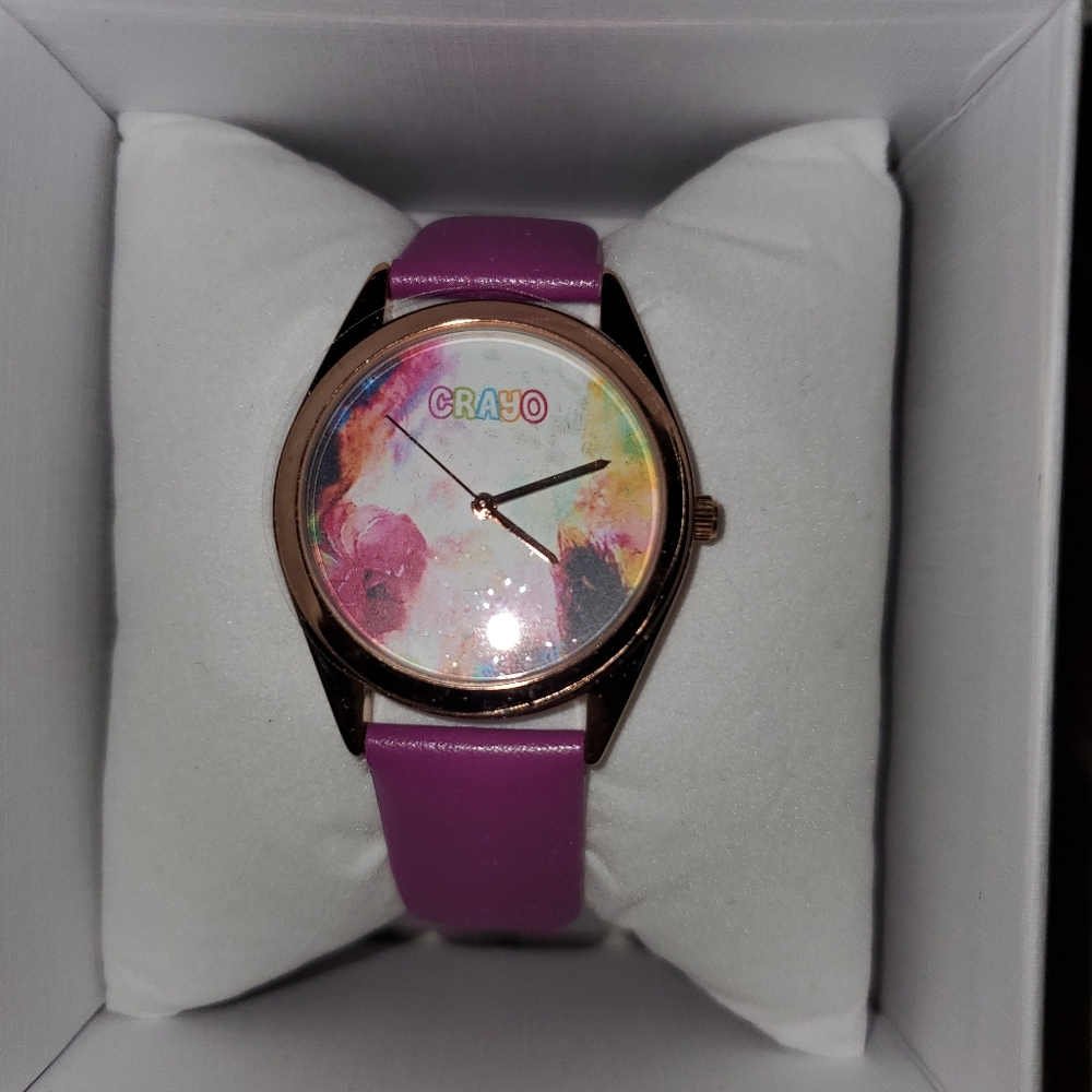Crayo rose gold watch